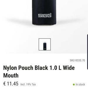 Sigg water bottle holders